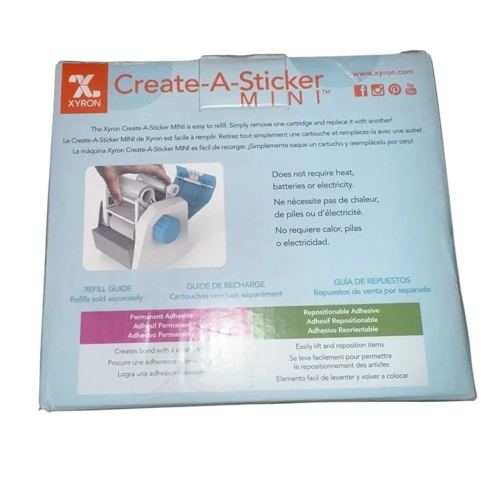 Xyron Create-A-Sticker Mini Machine